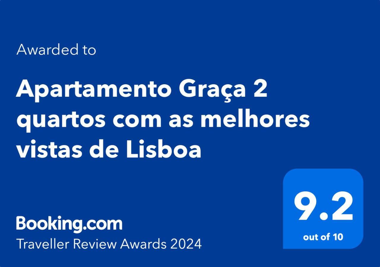 Apartamento Graca 2 Quartos Com As Melhores Vistas De Lisboa Buitenkant foto